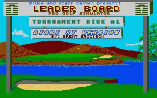 Leader Board Tournament (Europe) (Compilation - Leader Board Birdie) title screen