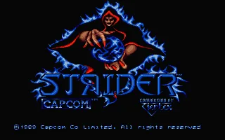 Strider (Europe) (Compilation - Les Chevaliers) title screen
