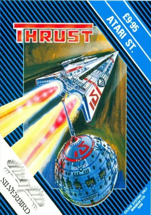 Thrust cover art for Atari ST
