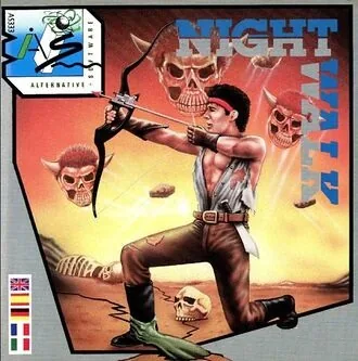 Night Walk cover art for Atari ST
