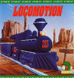 Locomotion (Europe) (Byte Back) cover art for Atari ST