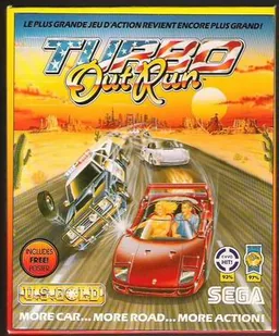 Turbo OutRun (Europe) (Budget - Kixx) cover art for Atari ST