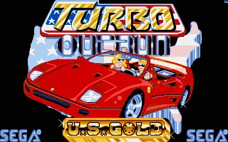 Turbo OutRun (Europe) (Budget - Kixx) title screen