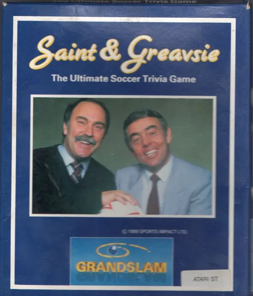 Saint and Greavsie cover art for Atari ST