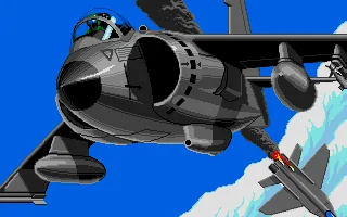 Operation Harrier title screen