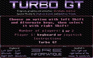 Turbo GT screenshot