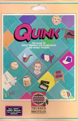 Quink cover art for Atari ST
