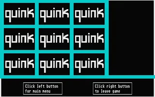 Quink title screen