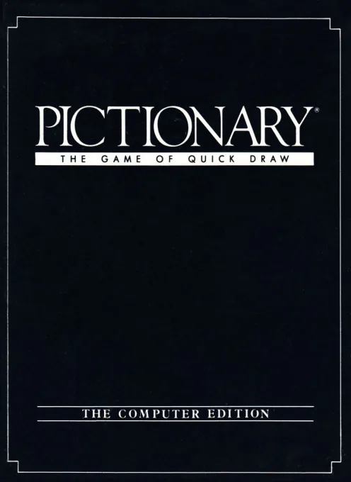Pictionary - The Game of Quick Draw cover art for Atari ST