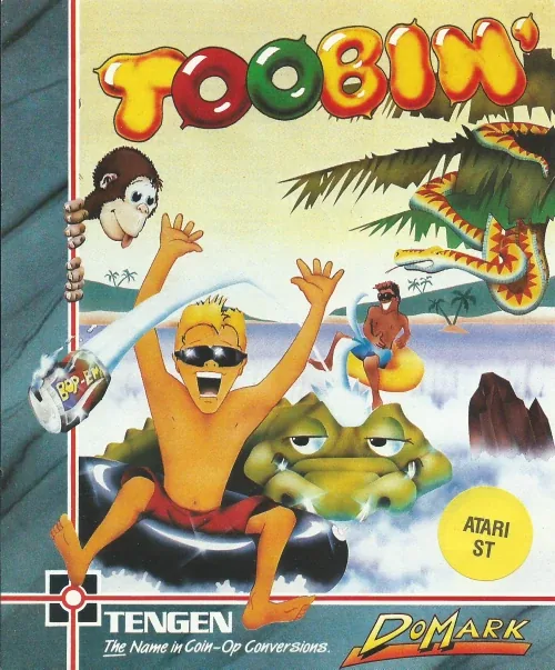 Toobin' cover art for Atari ST