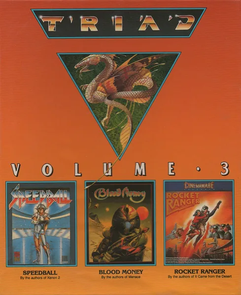 Speedball (Europe) (TRIAD Volume 3) cover art for Atari ST