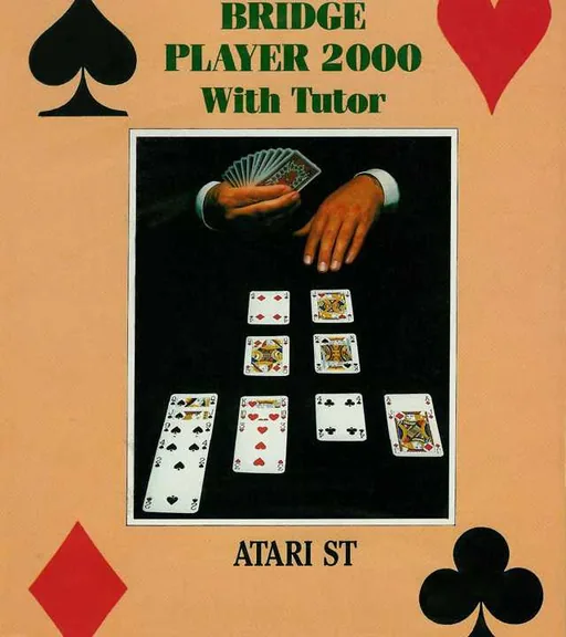 Bridge Player 2000 with Tutor cover art for Atari ST