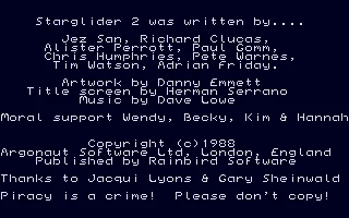 Starglider 2 (Europe) (En,Fr,De) (Amiga + ST) title screen
