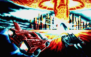 Fire and Forget II - The Death Convoy title screen