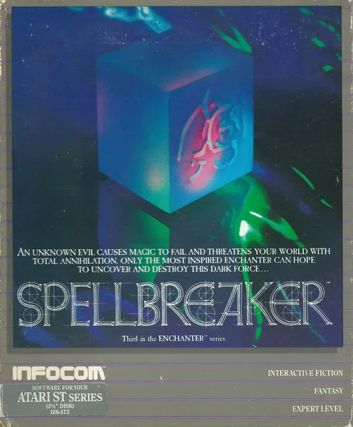 Spellbreaker (Europe) (r63) cover art for Atari ST