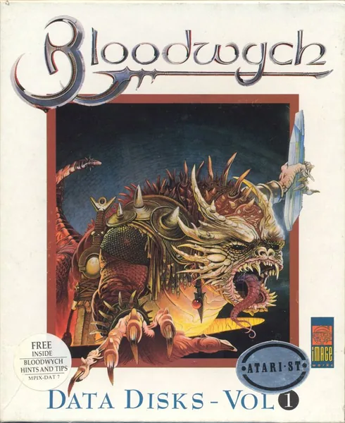 Bloodwych (Europe) (Data Disk - Volume 1) cover art for Atari ST