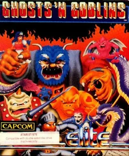 Ghosts'n Goblins (Europe) (Compilation - Finale) cover art for Atari ST