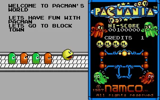Pac-Mania screenshot