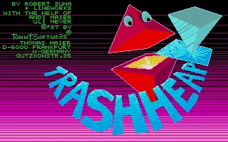 Trash Heap title screen