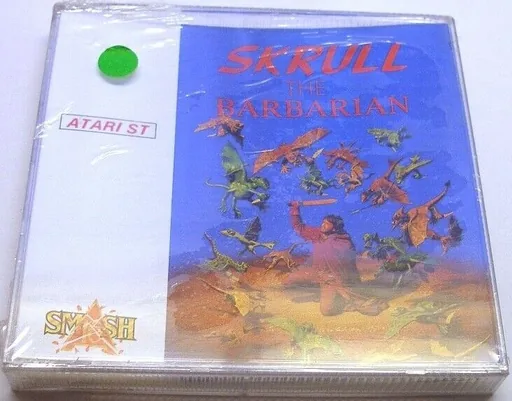 Skrull the Barbarian (Europe) (Budget - Smash 16) cover art for Atari ST