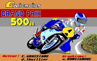 500cc Grand Prix title screen