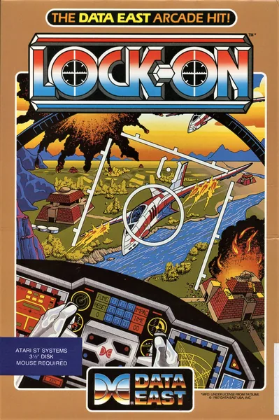 Lock-On cover art for Atari ST