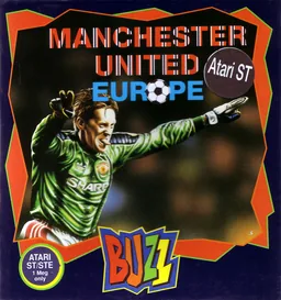 Manchester United - The Official Computer Game cover art for Atari ST