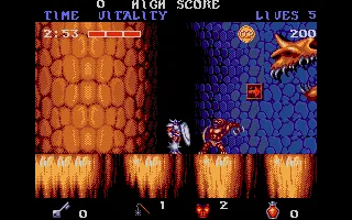 Black Tiger (Europe) (Compilation - Les Chevaliers) screenshot