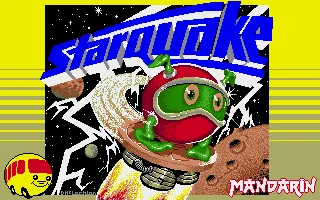Starquake title screen