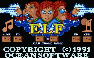 Elf (Europe) (MicroValue) title screen