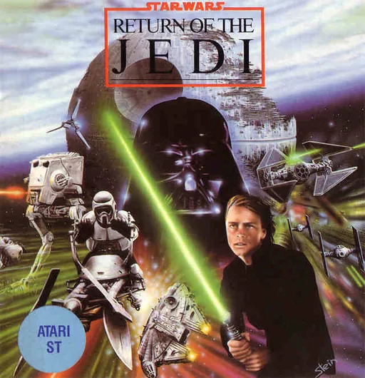 Star Wars - Return of the Jedi (Europe) (Compilation - The Star Wars Trilogy) cover art for Atari ST