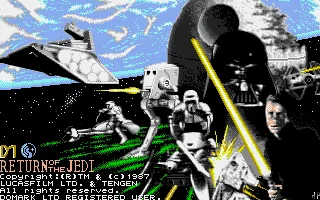 Star Wars - Return of the Jedi (Europe) (Compilation - The Star Wars Trilogy) screenshot