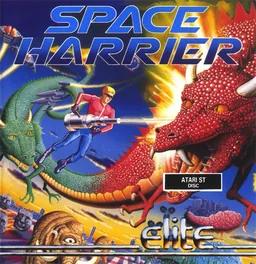 Space Harrier (Europe) (Compilation - Finale) cover art for Atari ST