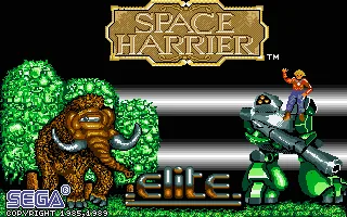 Space Harrier (Europe) (Compilation - Finale) title screen