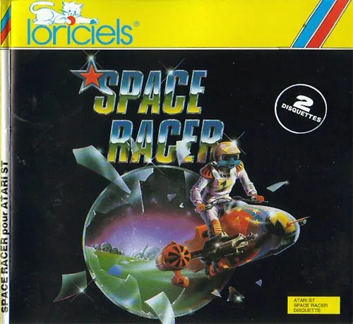 Space Racer cover art for Atari ST