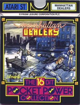 Manhattan Dealers cover art for Atari ST
