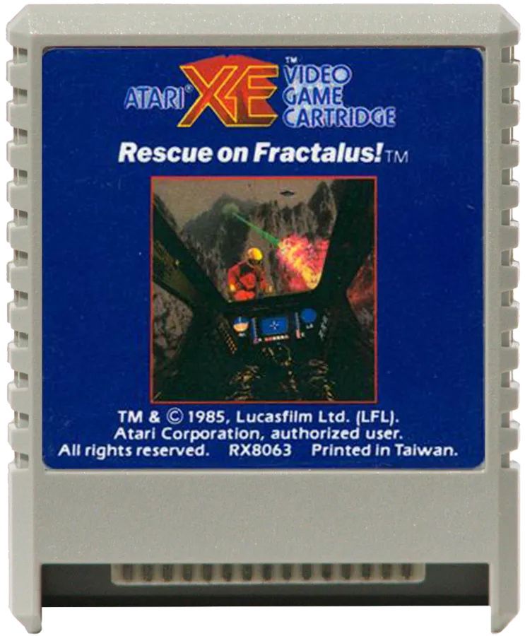 Rescue on Fractalus! cart