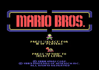 Mario Bros. screenshot
