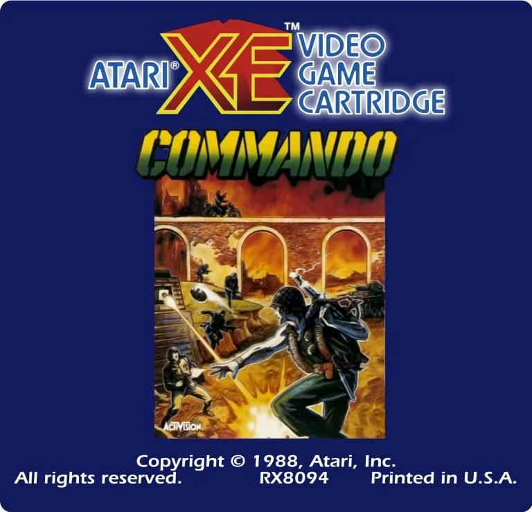 Commando box art