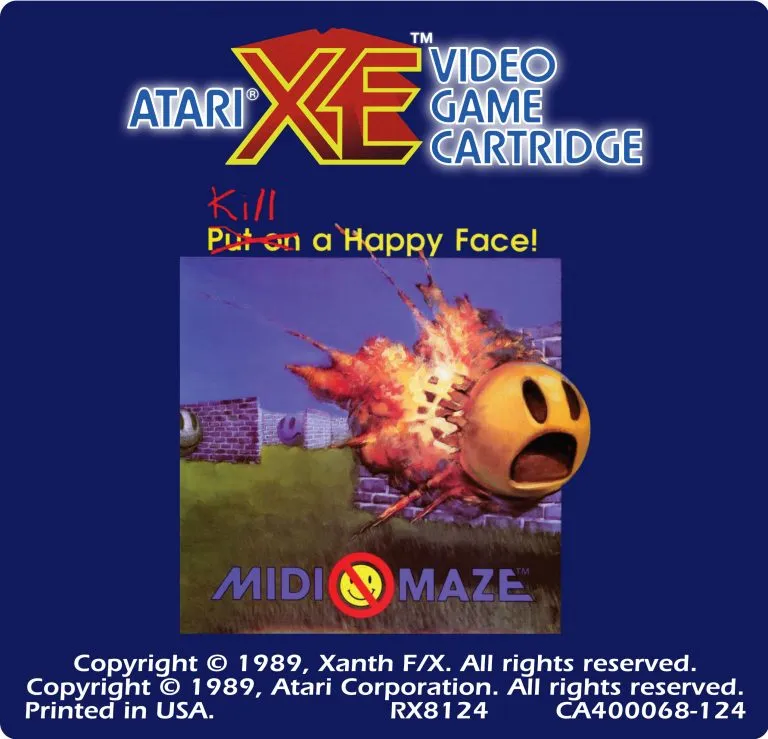 MIDI Maze box art