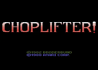 Choplifter! screenshot