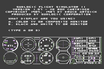 Flight Simulator II screenshot