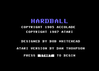 Backdrop artwork for HardBall!