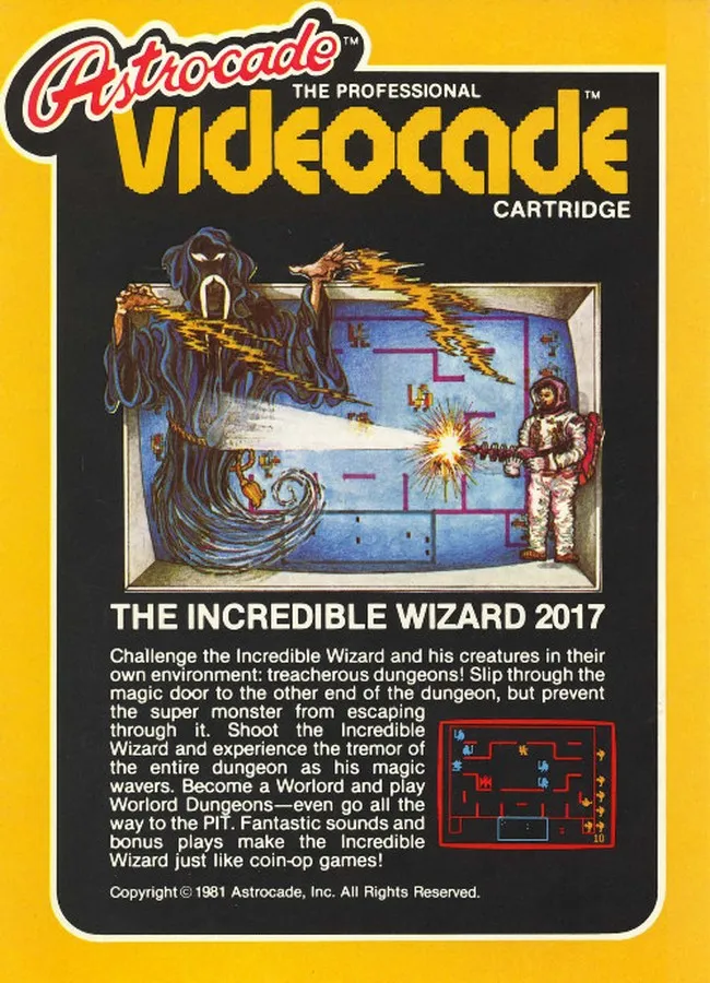 The Incredible Wizard box art