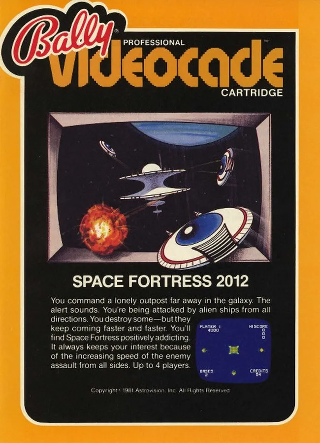 Space Fortress box art