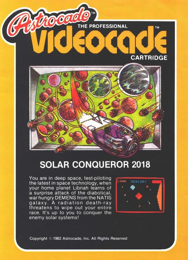 Solar Conqueror box art