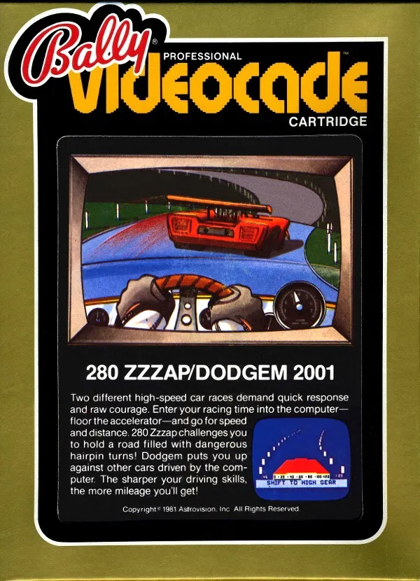 280 Zzzap / Dodgem box art