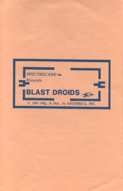 Blast Droids box art