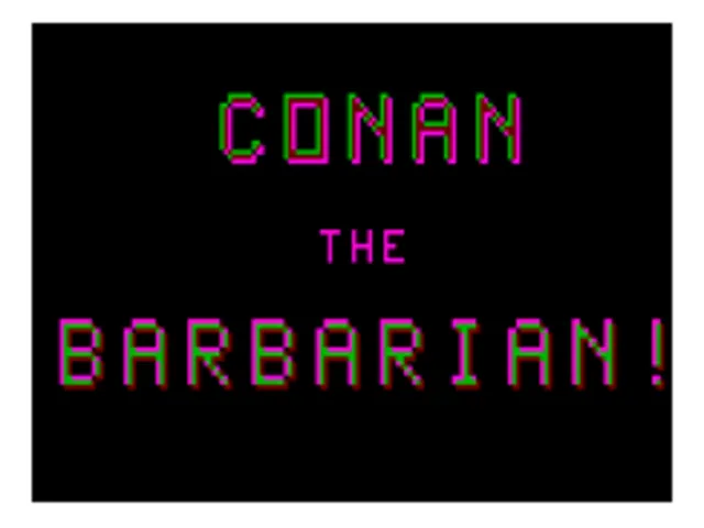 Conan The Barbarian! screenshot