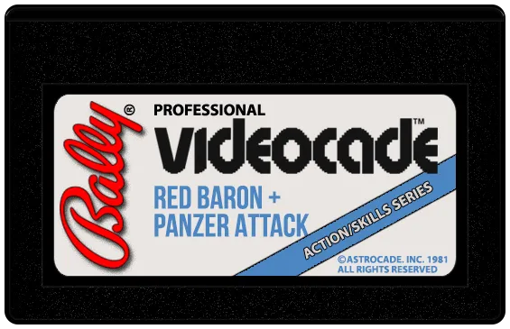 Red Baron / Panzer Attack cart